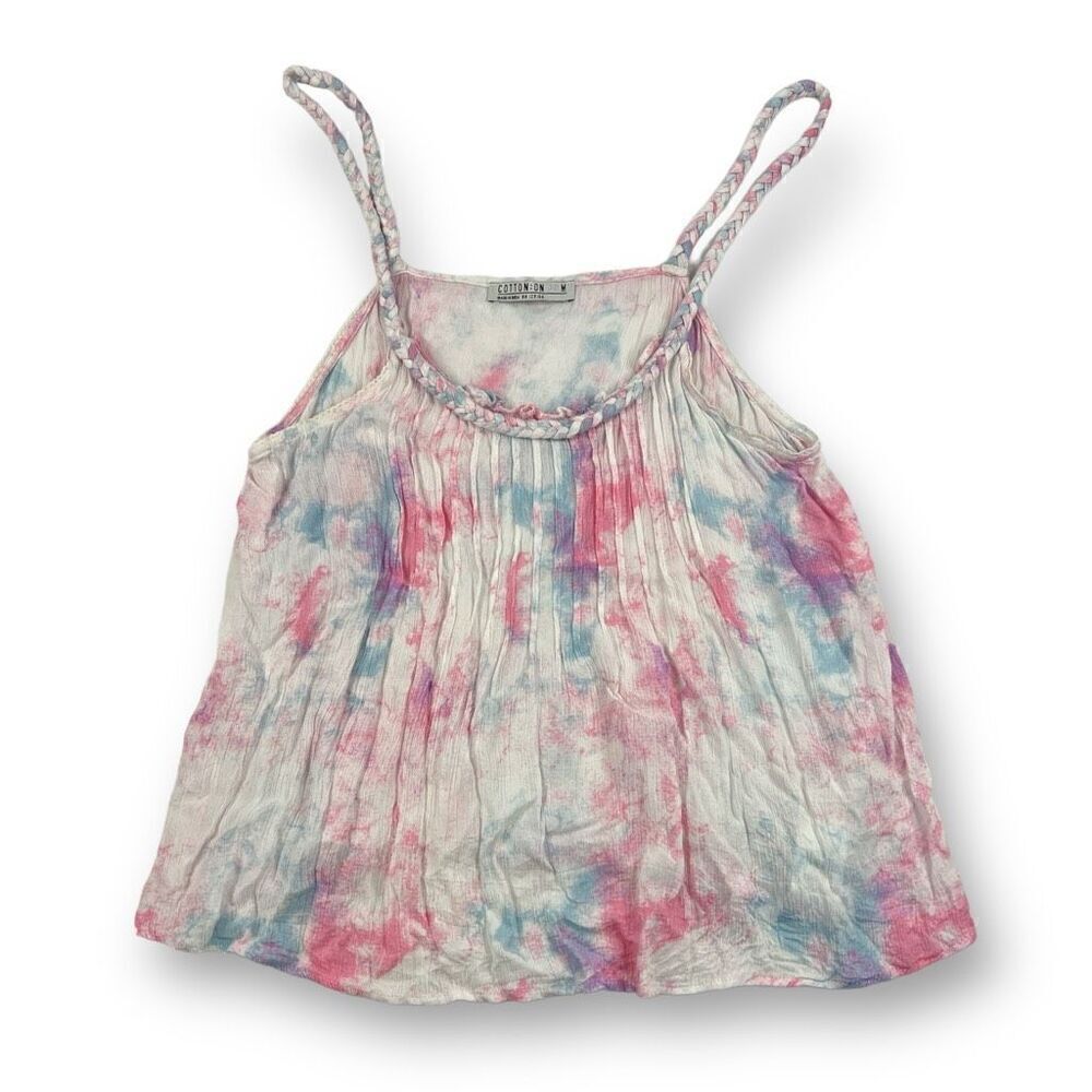 Cotton On Tie Dye Cami Top Size Medium